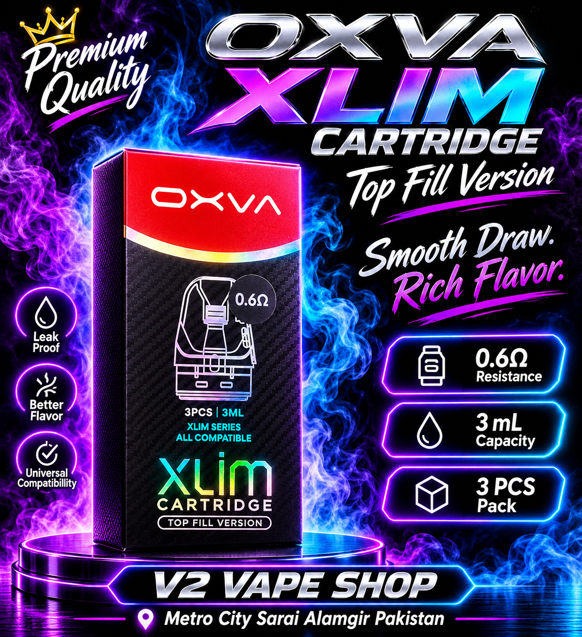 Oxva Xlim 3mL