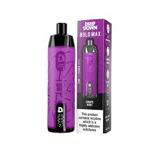 Drip Down Bold Max 15000 Puffs Grape Mint Freebase