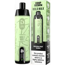 Drip Down Bold Max 15000 Puffs Passion Fruit Guava Freebase